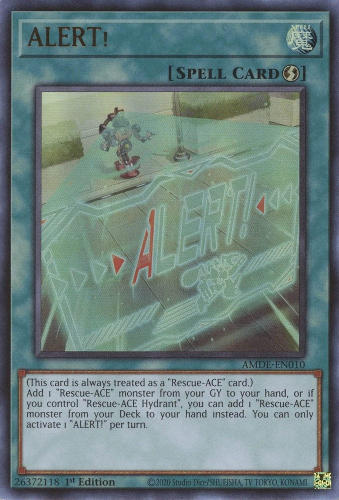 ALERT! (10) (AMDE) - YuGiOh Single