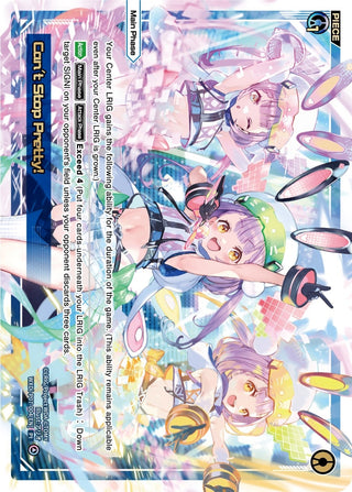 Can’t Stop Pretty! (7004) [WXDi-P07] - WIXOSS Single