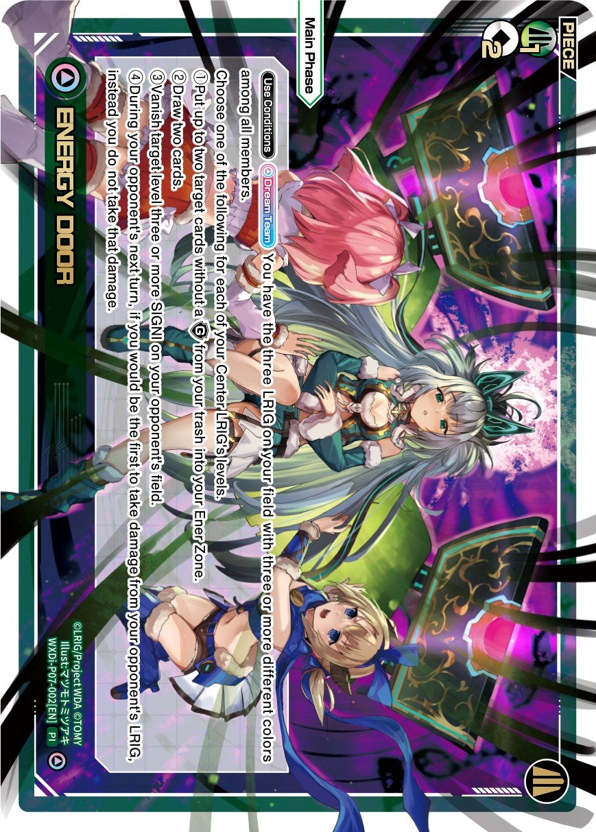 ENERGY DOOR (7002) [WXDi-P07] - WIXOSS Single