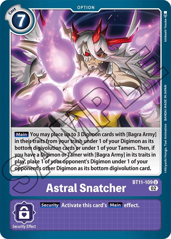 Astral Snatcher (11109) [BT11] - Digimon Card Game Single