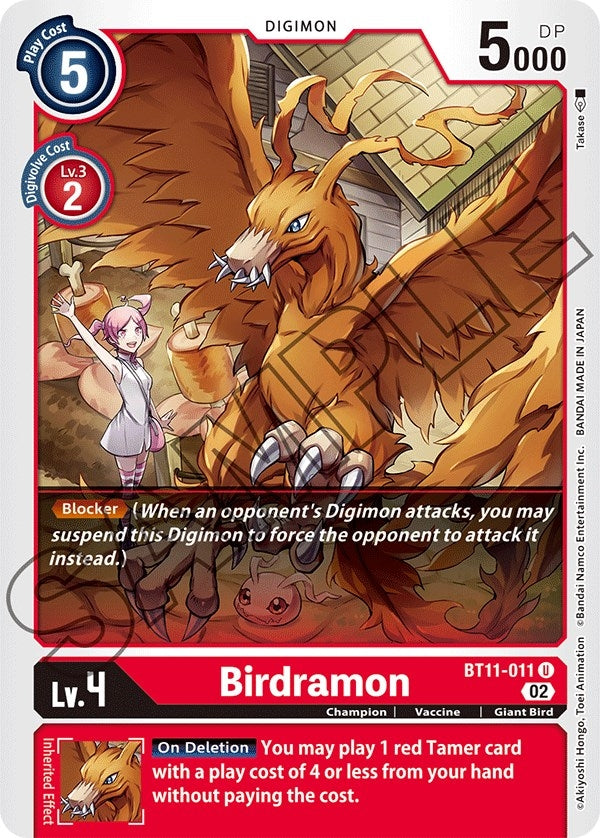 Birdramon (11011) [BT11] - Digimon Card Game Single