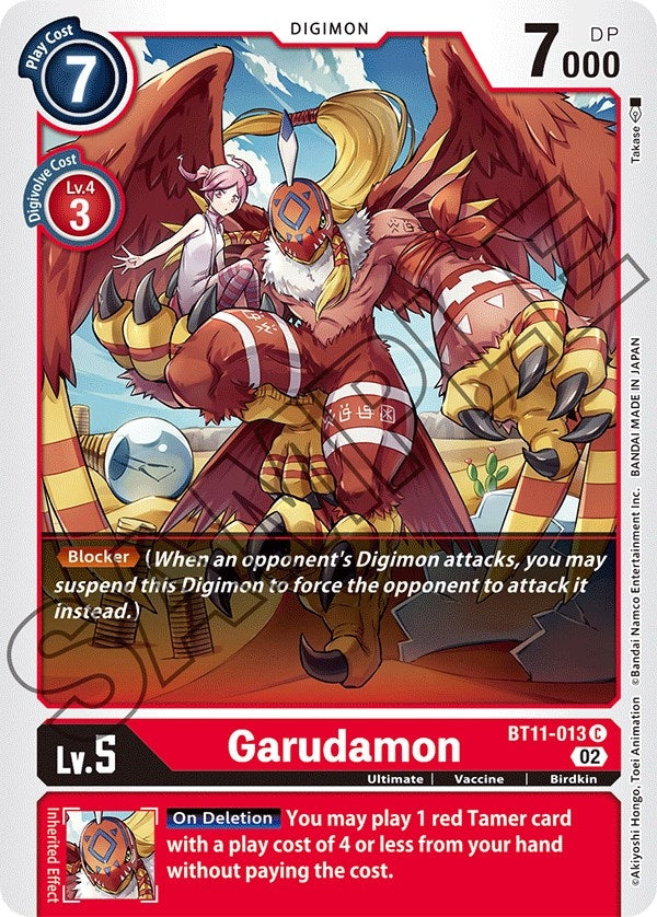 Garudamon (11013) [BT11] - Digimon Card Game Single