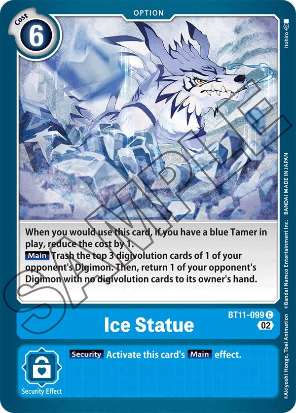 Ice Statue (11099) [BT11] - Digimon Card Game Single