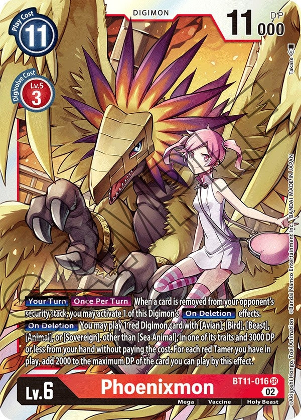 Phoenixmon (11016) [BT11] - Digimon Card Game Single