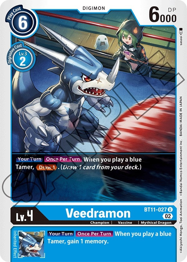 Veedramon (11027) [BT11] - Digimon Card Game Single