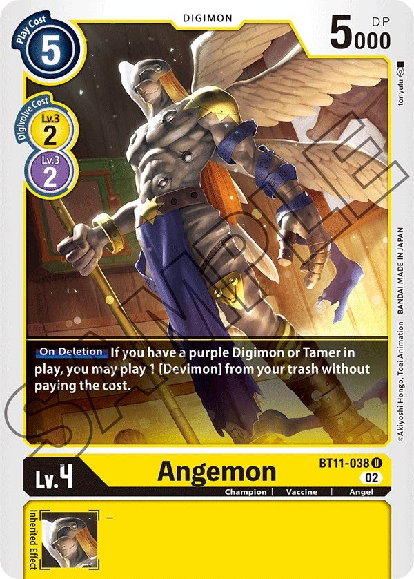 Angemon (11038) [BT11] - Digimon Card Game Single