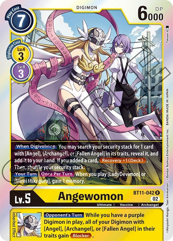 Angewomon (11042) [BT11] - Digimon Card Game Single