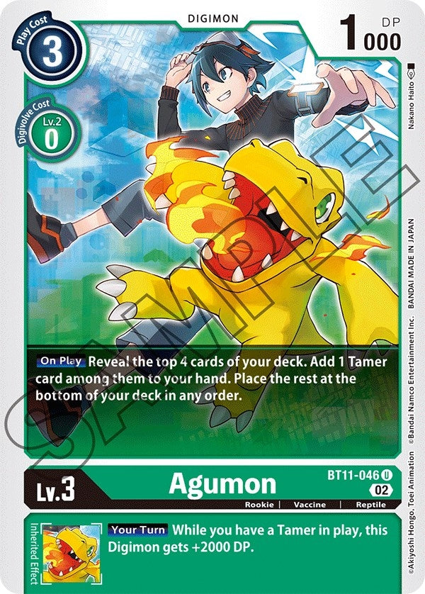 Agumon (11046) [BT11] - Digimon Card Game Single
