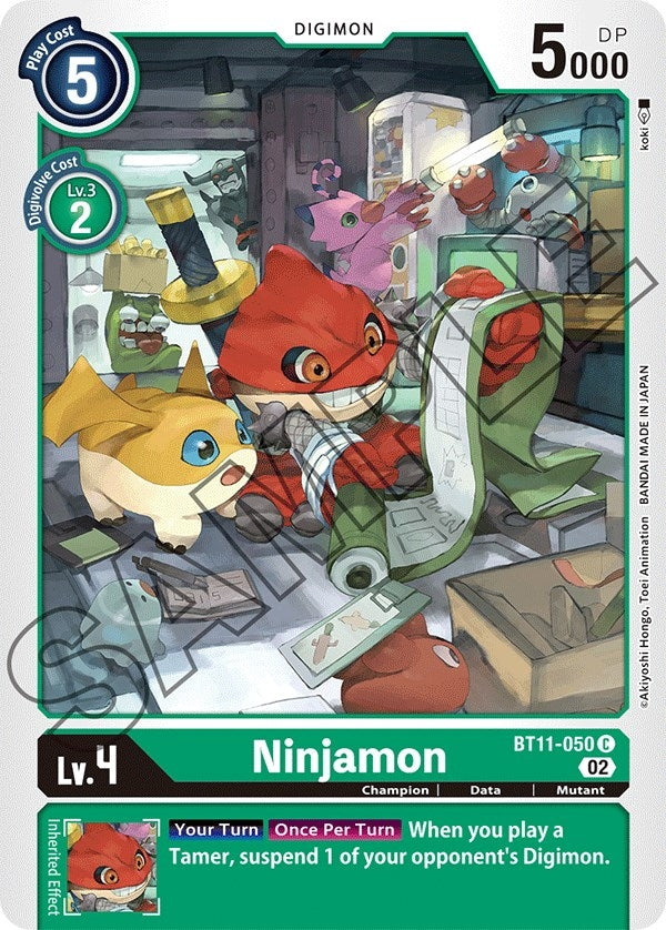 Ninjamon (11050) [BT11] - Digimon Card Game Single