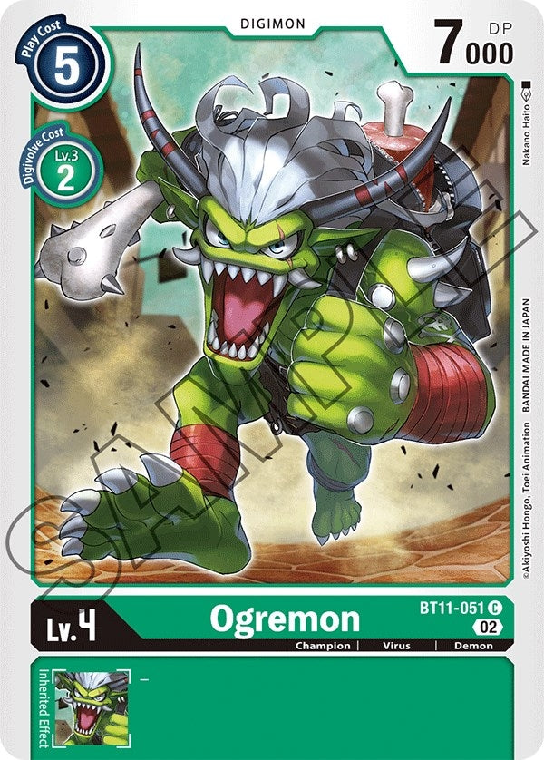 Ogremon (11051) [BT11] - Digimon Card Game Single