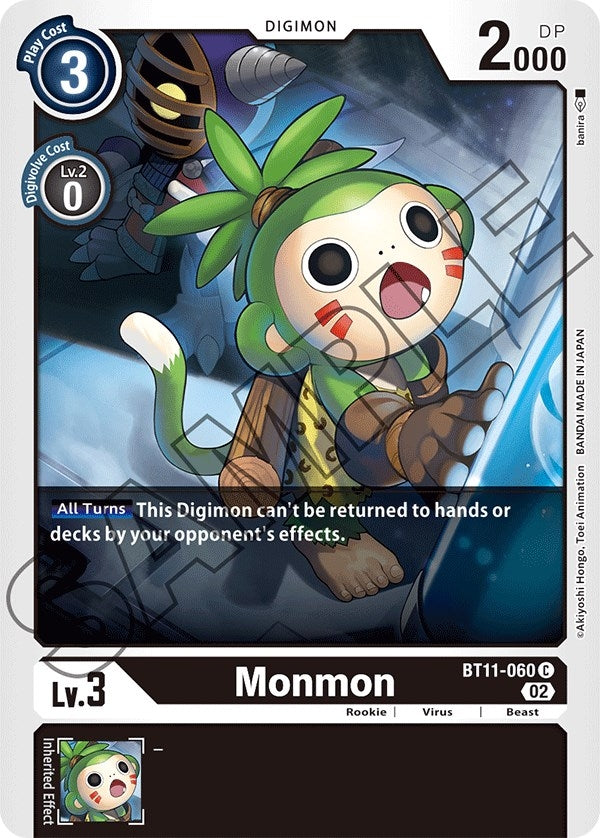 Monmon (11060) [BT11] - Digimon Card Game Single