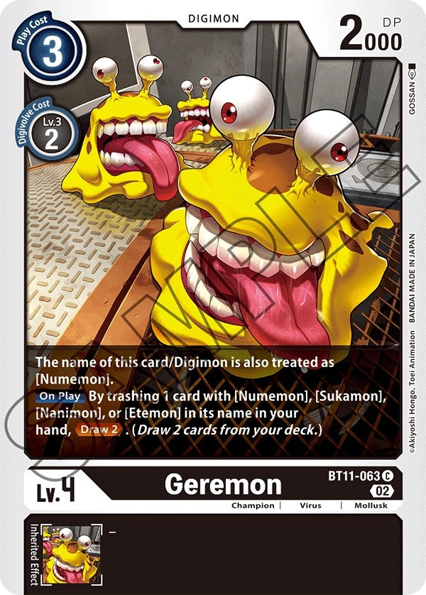 Geremon (11063) [BT11] - Digimon Card Game Single