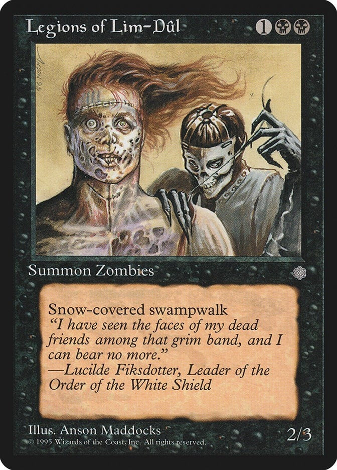 Legions of Lim-Dul [ICE] - MTG Single
