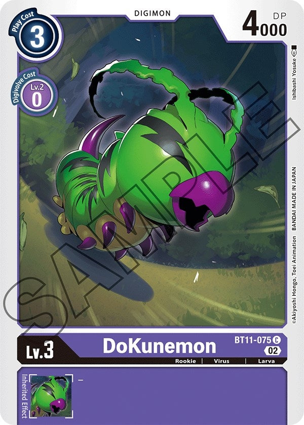 DoKunemon (11075) [BT11] - Digimon Card Game Single