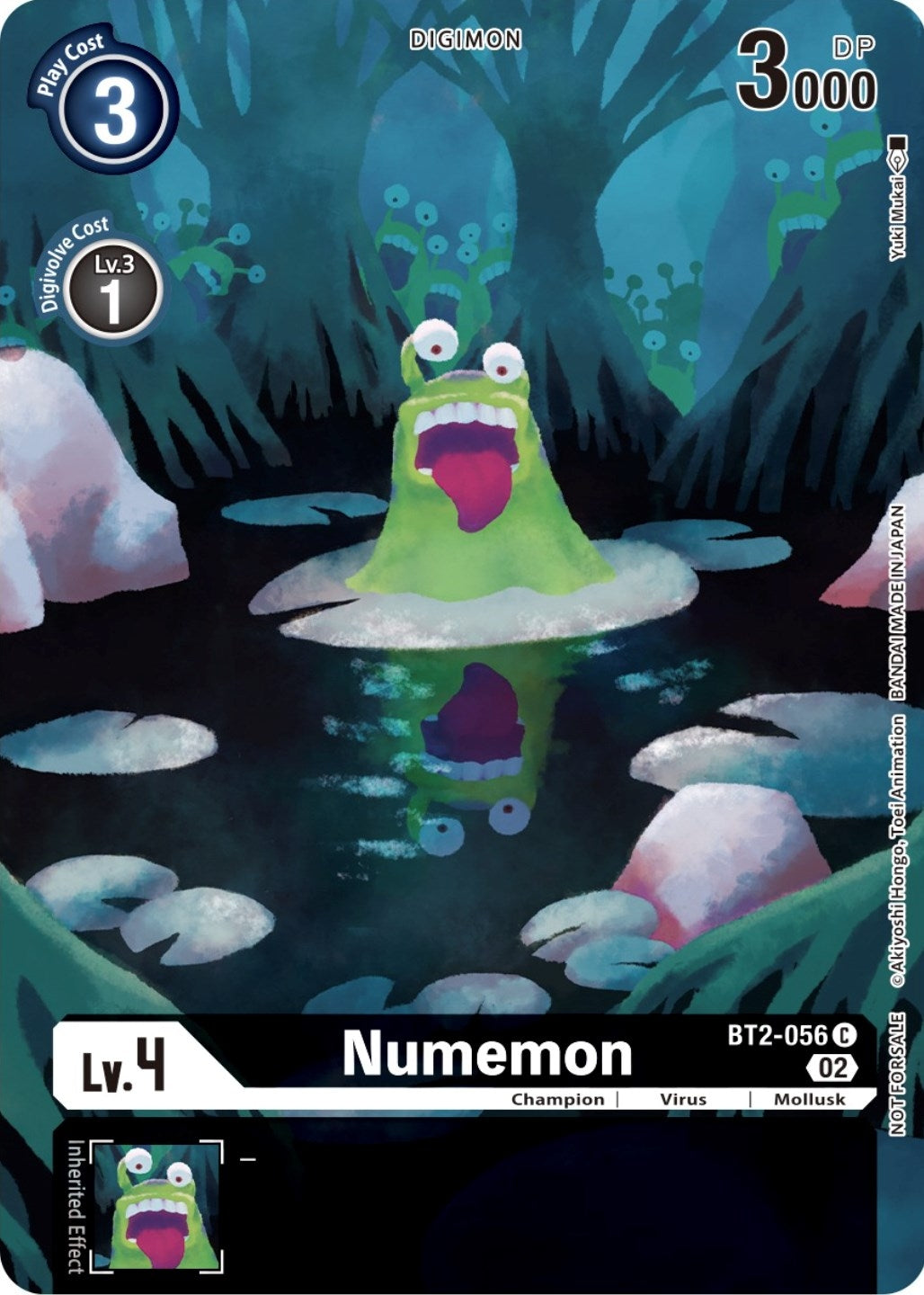 Numemon (Digimon Illustration Competition Pack 2022) (2056) [BT11] - Digimon Card Game Single
