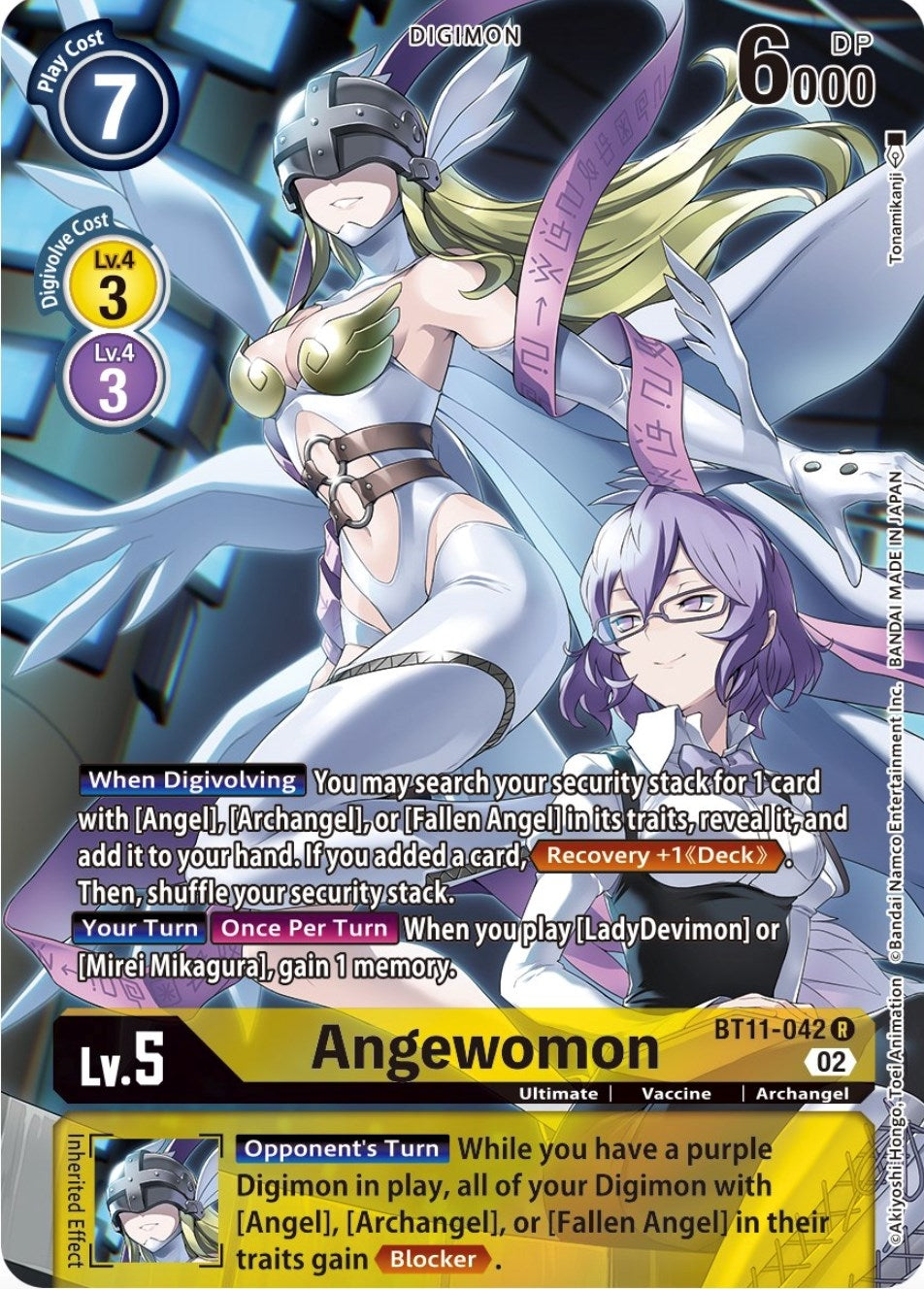 Angewomon (Alternate Art) (11042) [BT11] - Digimon Card Game Single