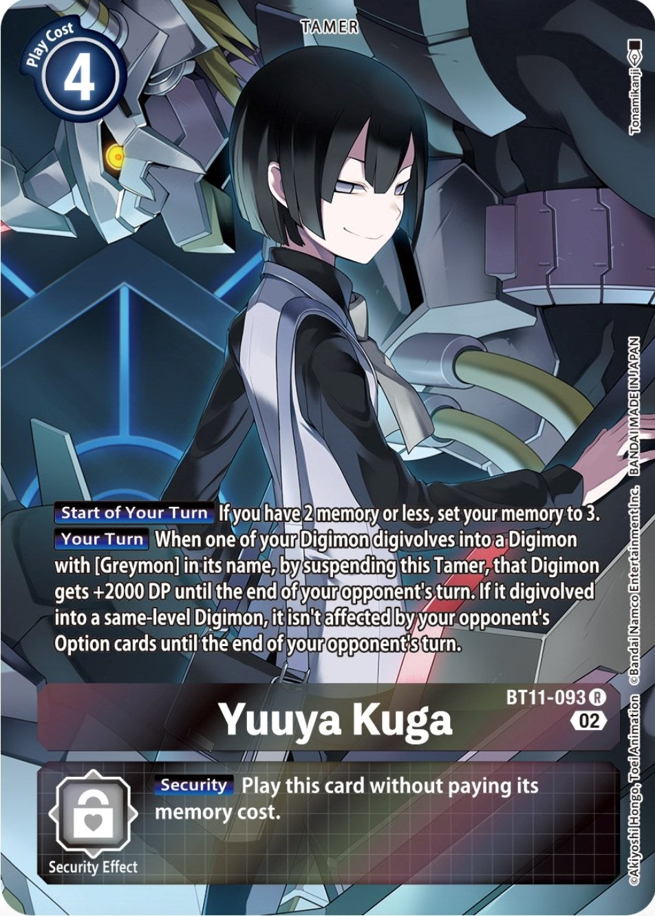 Yuuya Kuga (Alternate Art) (11093) [BT11] - Digimon Card Game Single