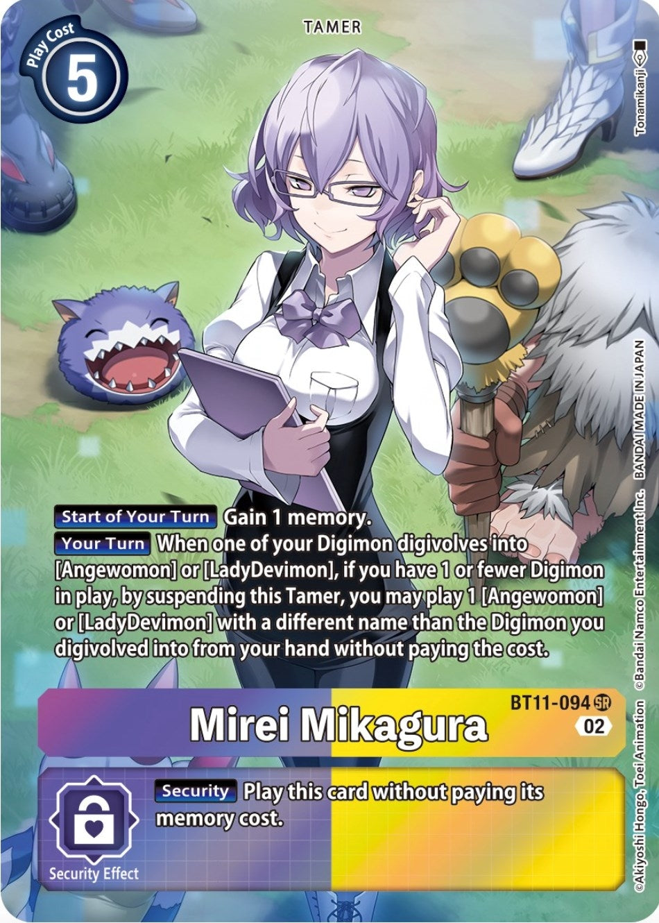 Mirei Mikagura (Alternate Art) (11094) [BT11] - Digimon Card Game Single