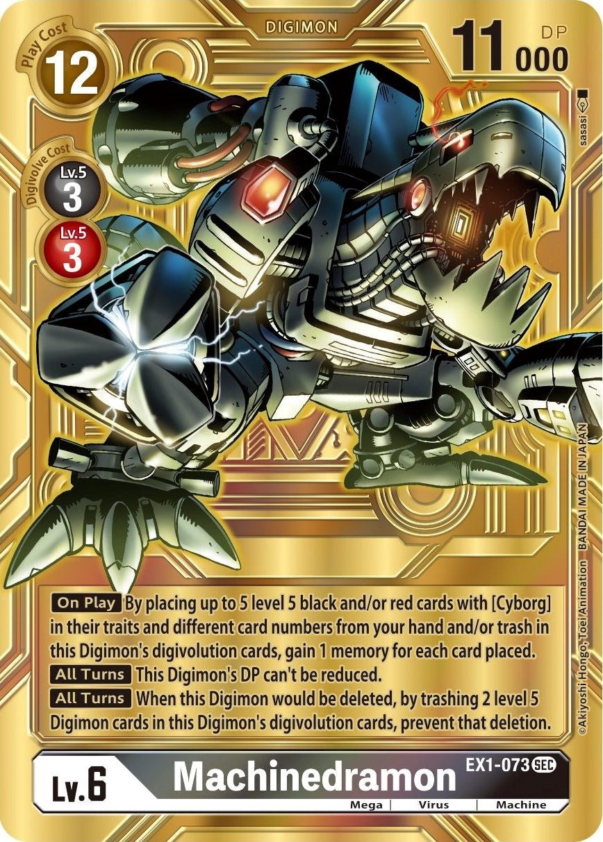 Machinedramon (Alternate Art) (1073) [BT11] - Digimon Card Game Single