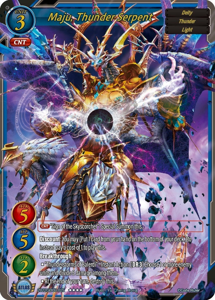 Maji Thunder Serpent (2022) - Gate Ruler Single