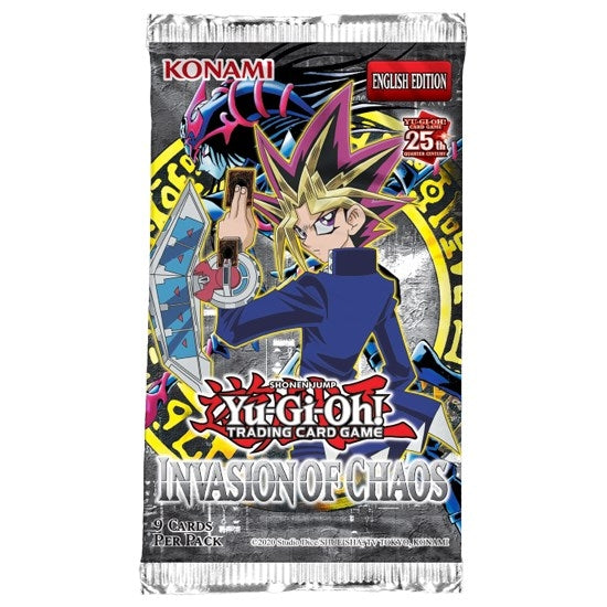Invasion of Chaos Booster Pack (25th Anniversary Edition) (IOC-EN) - YuGiOh Sealed