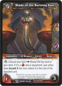 Blade of the Burning Sun - WoW Single
