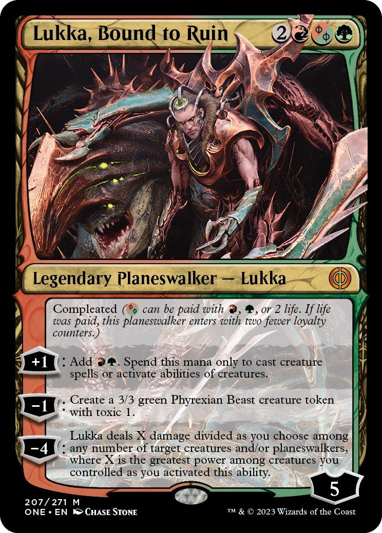 Lukka Bound to Ruin (207) [ONE] - MTG Single