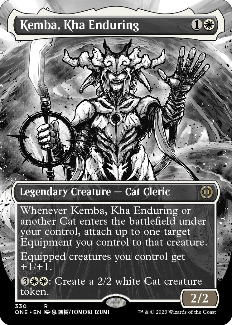 Kemba Kha Enduring (Borderless) (330) [ONE] - MTG Single