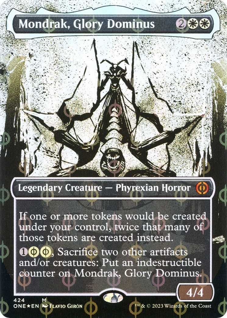 Mondrak Glory Dominus (Showcase) (Step-and-Compleat Foil) (424) [ONE] - MTG Single