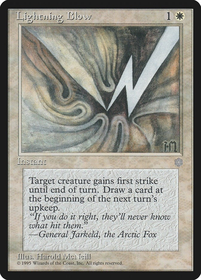 Lightning Blow [ICE] - MTG Single