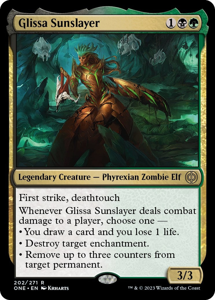 Glissa Sunslayer (202) [ONE] - MTG Single