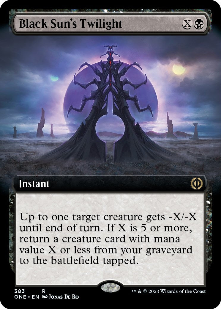 Black Sun’s Twilight (Extended Art) (383) [ONE] - MTG Single