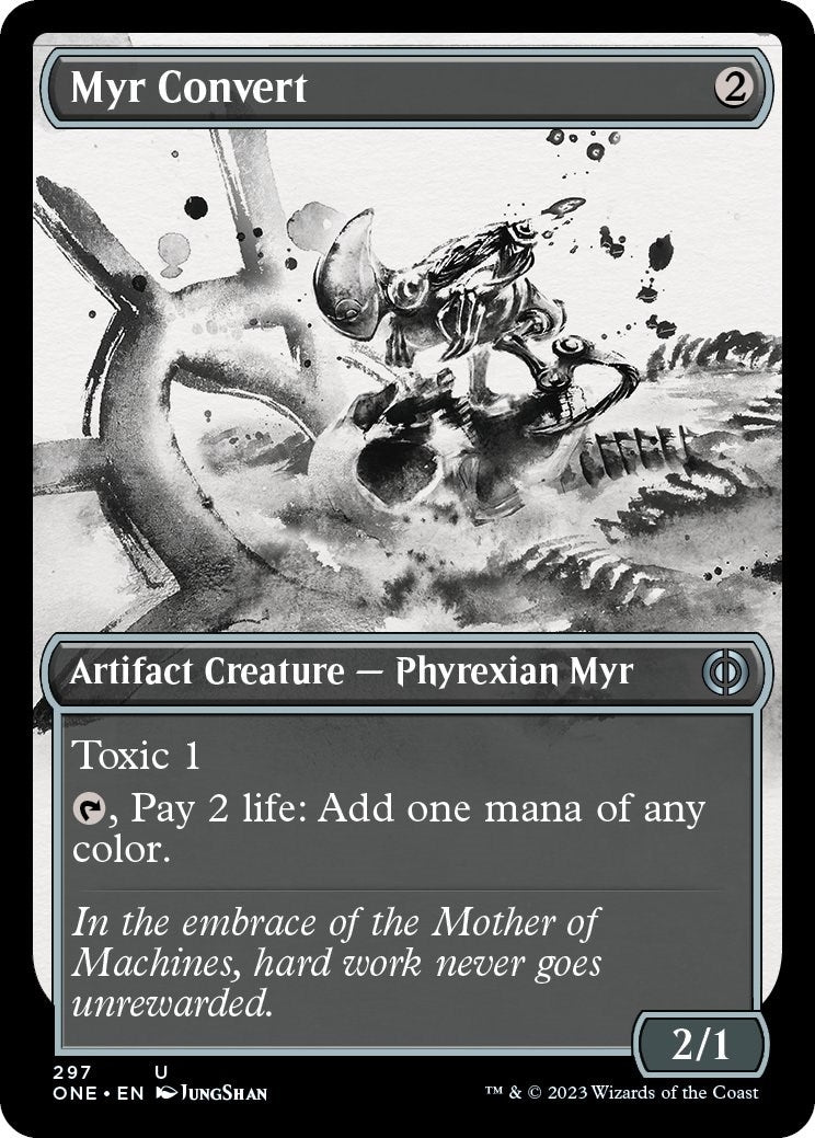 Myr Convert (Showcase) (297) [ONE] - MTG Single