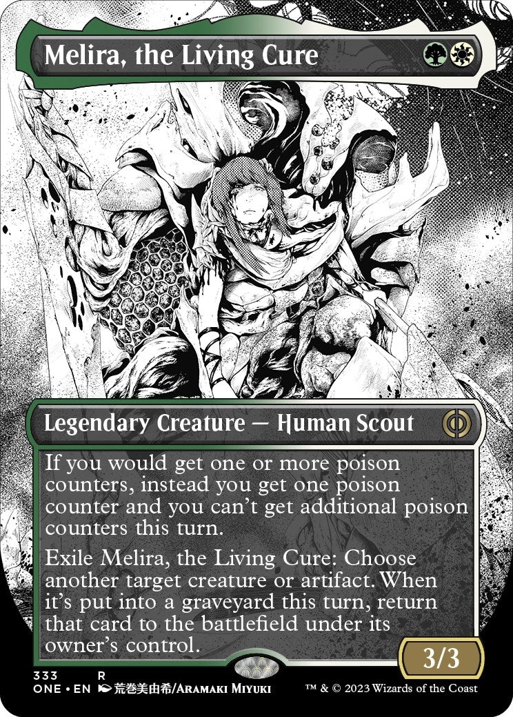Melira the Living Cure (Borderless) (333) [ONE] - MTG Single