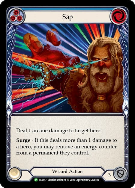 Sap (Blue) (117) [PR] - Flesh and Blood TCG Single