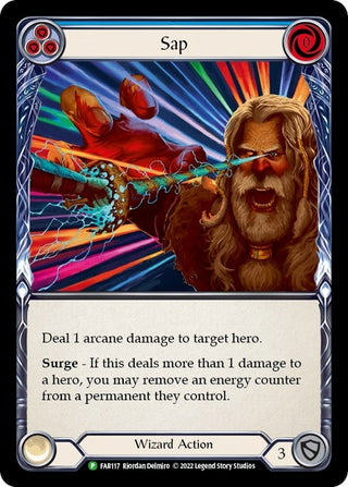 Sap (Blue) (117) [PR] - Flesh and Blood TCG Single