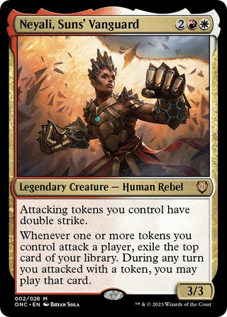 Neyali Suns’ Vanguard (2) [ONC] - MTG Single