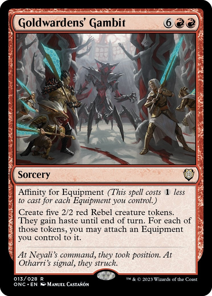 Goldwardens’ Gambit (13) [ONC] - MTG Single