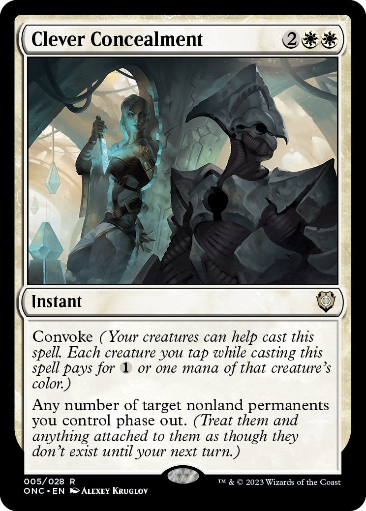 Clever Concealment (5) [ONC] - MTG Single
