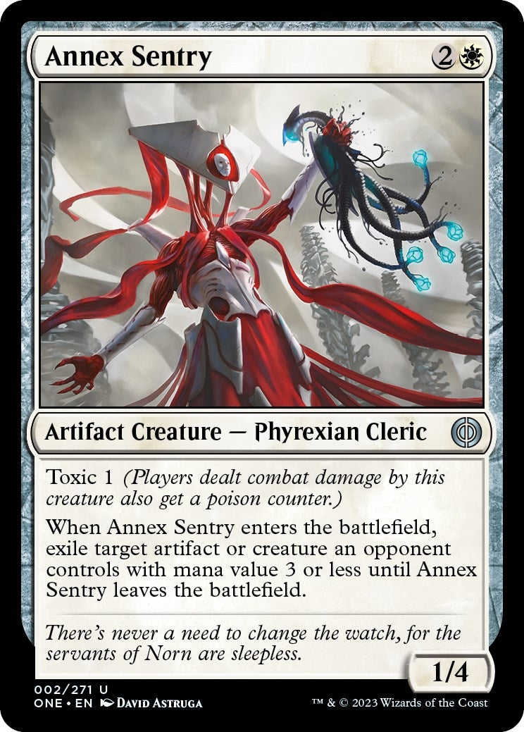Annex Sentry (2) [ONE] - MTG Single