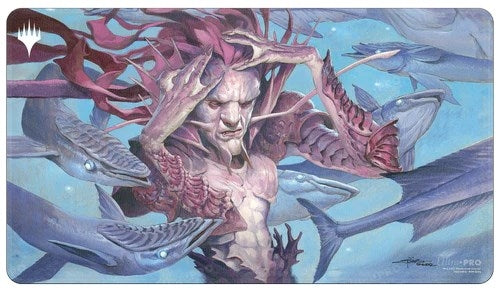 Dominaria Remastered Mystic Remora Stitched Standard Gaming Playmat for Magic: The Gathering - Playmats Sealed