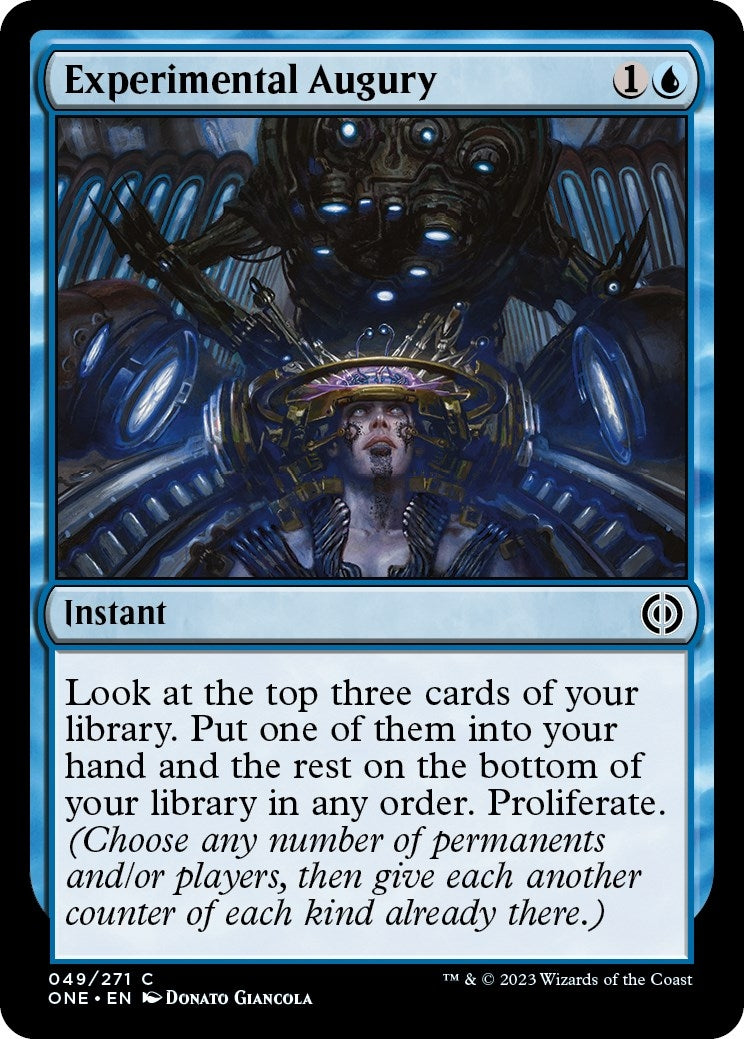 Experimental Augury (49) [ONE] - MTG Single