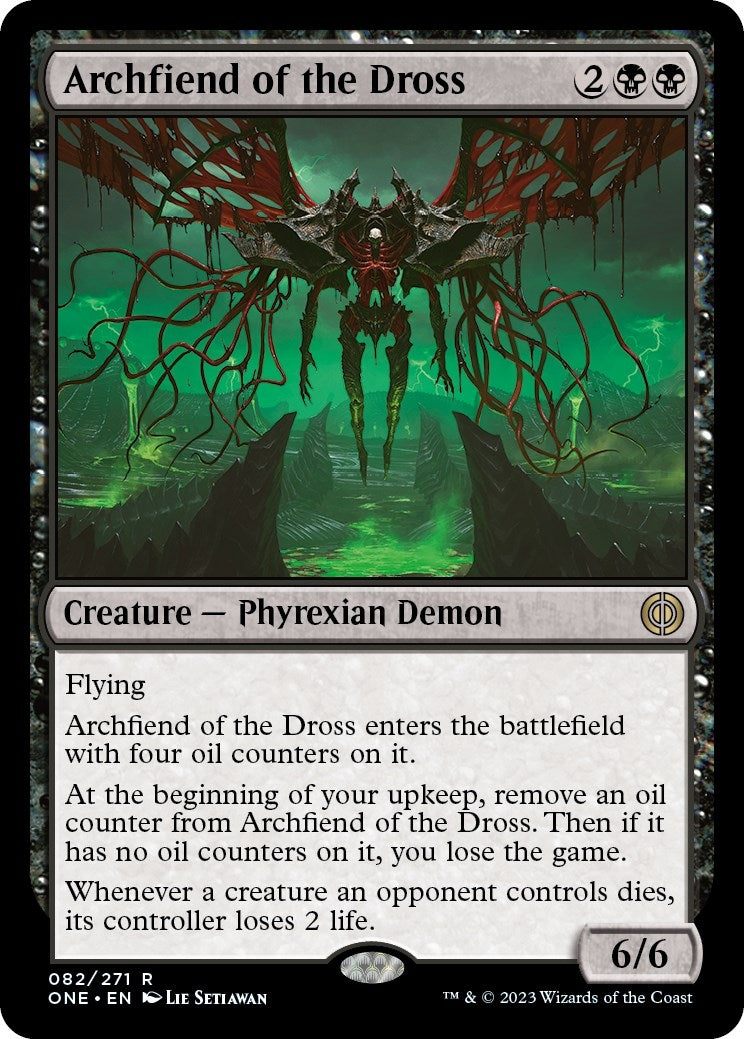 Archfiend of the Dross (82) [ONE] - MTG Single