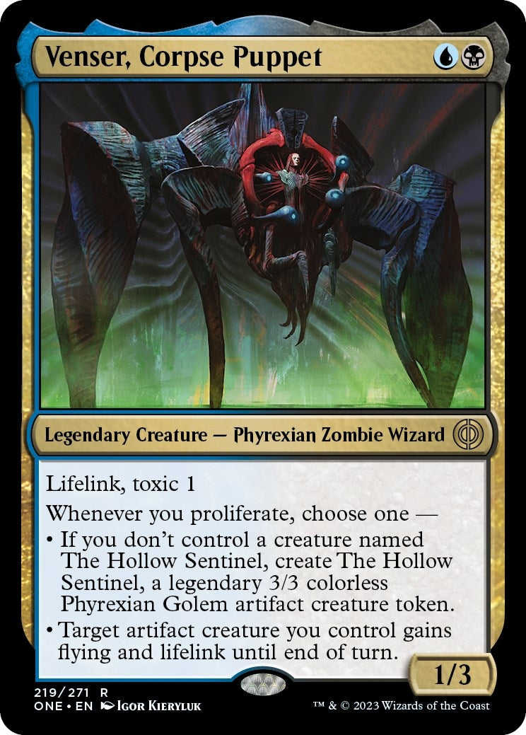 Venser Corpse Puppet (219) [ONE] - MTG Single