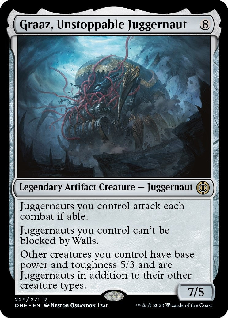 Graaz Unstoppable Juggernaut (229) [ONE] - MTG Single