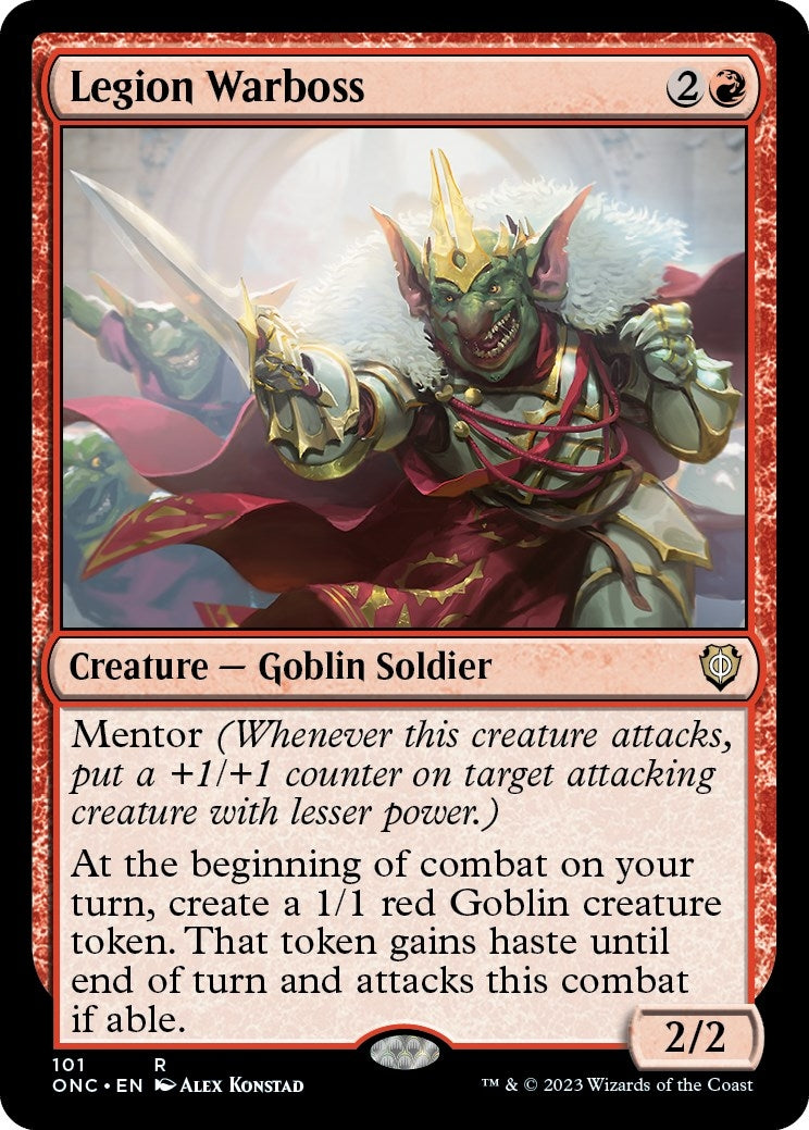 Legion Warboss (101) [ONC] - MTG Single