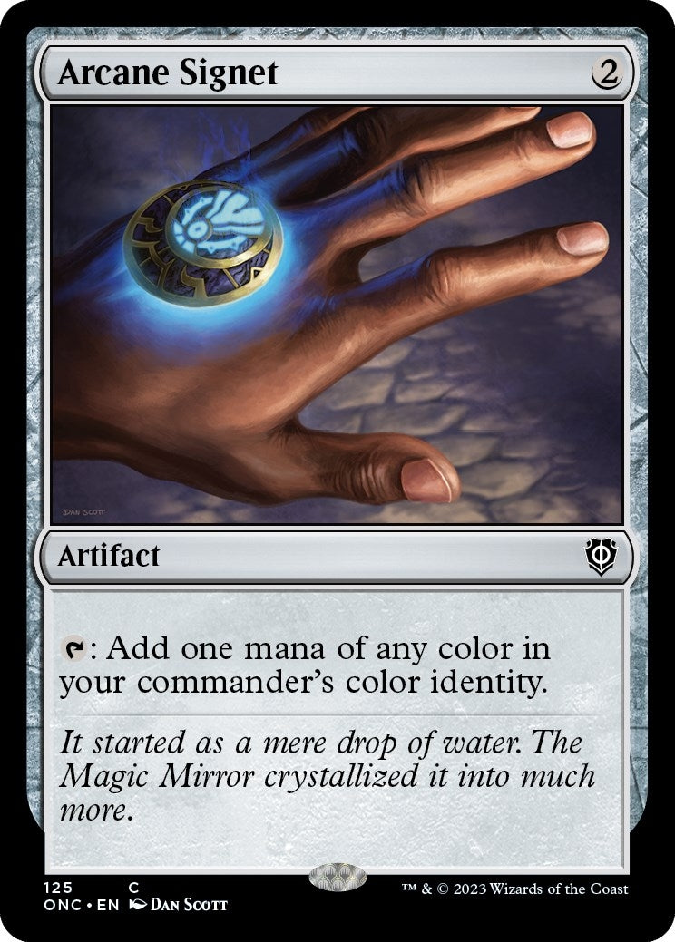Arcane Signet (125) [ONC] - MTG Single