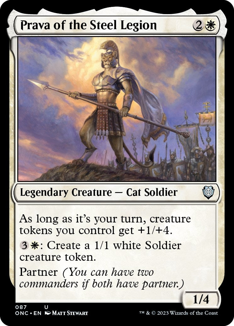 Prava of the Steel Legion (87) [ONC] - MTG Single