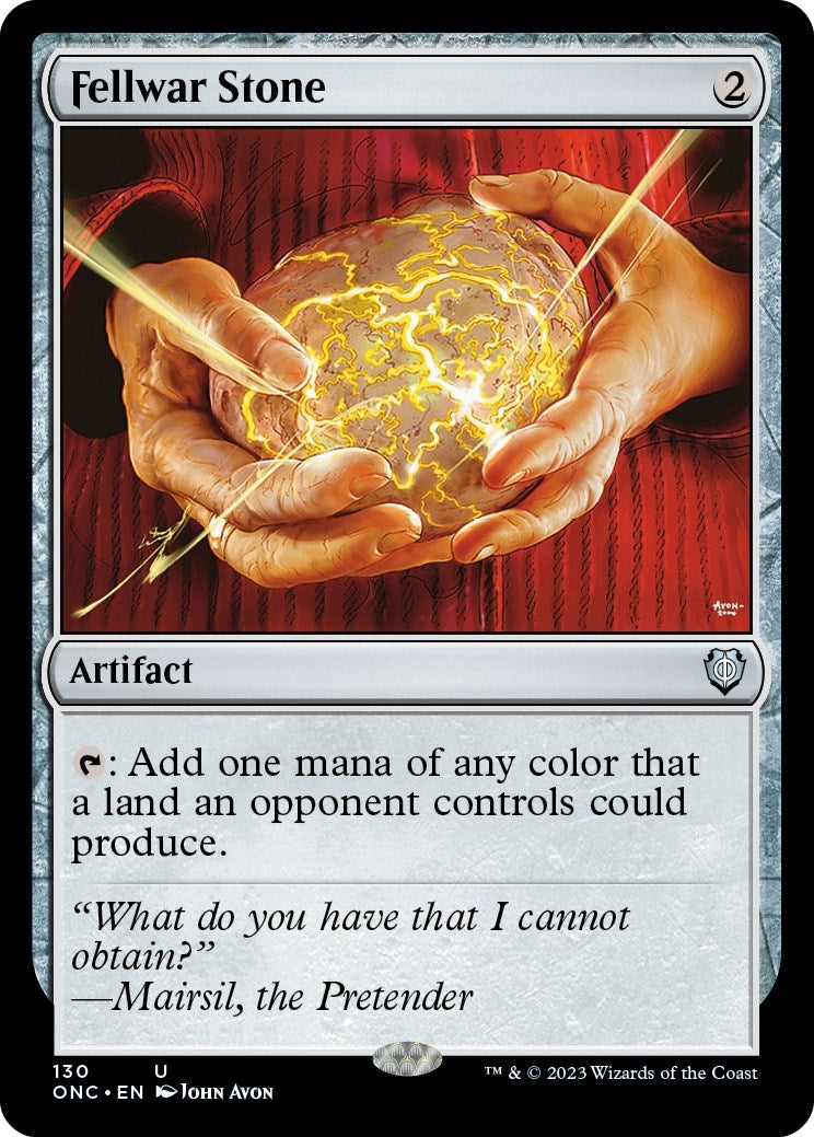Fellwar Stone (130) [ONC] - MTG Single