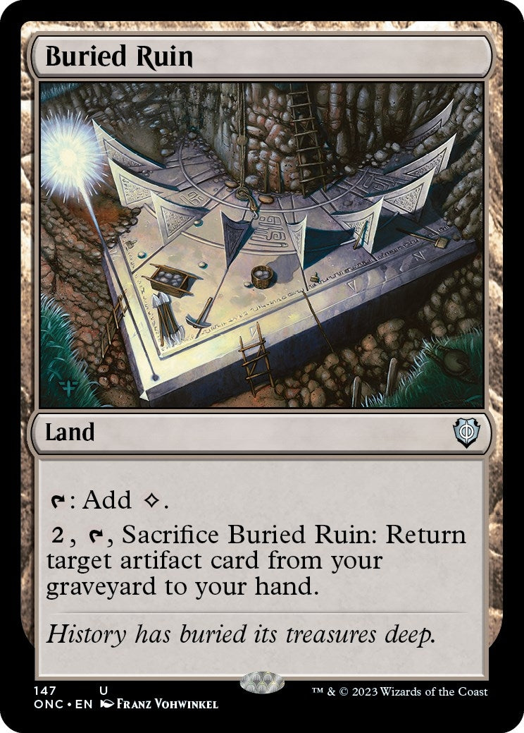 Buried Ruin (147) [ONC] - MTG Single